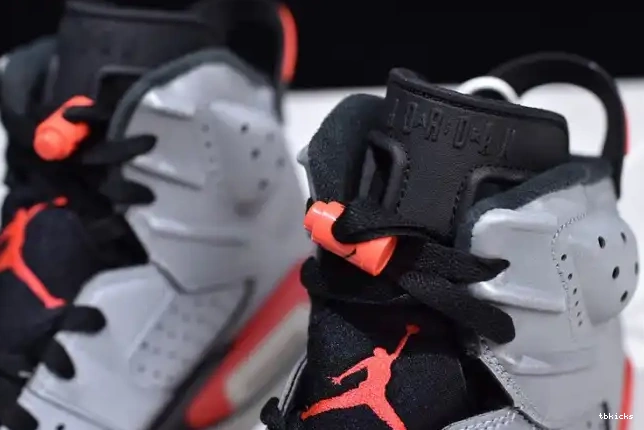 Rep TBK JSP Infrared 6 3M Jordan Air CI4072-001 Reflective 0506